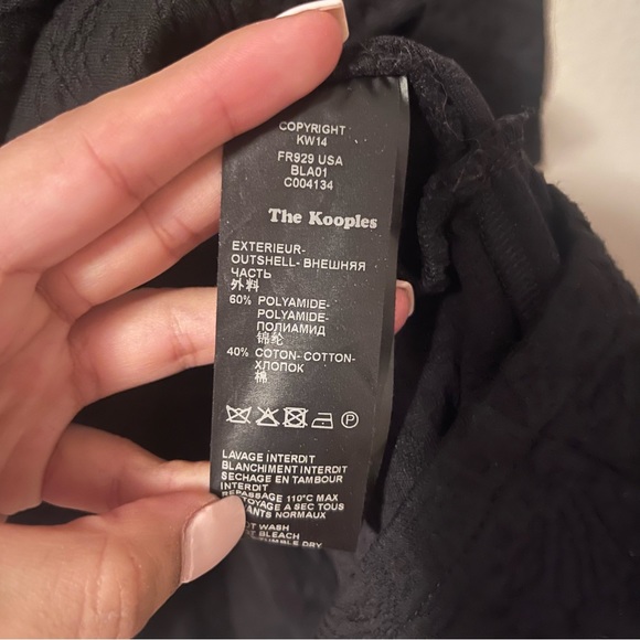 THE KOOPLES Stretch Knit Zip Dress - Picture 7 of 7